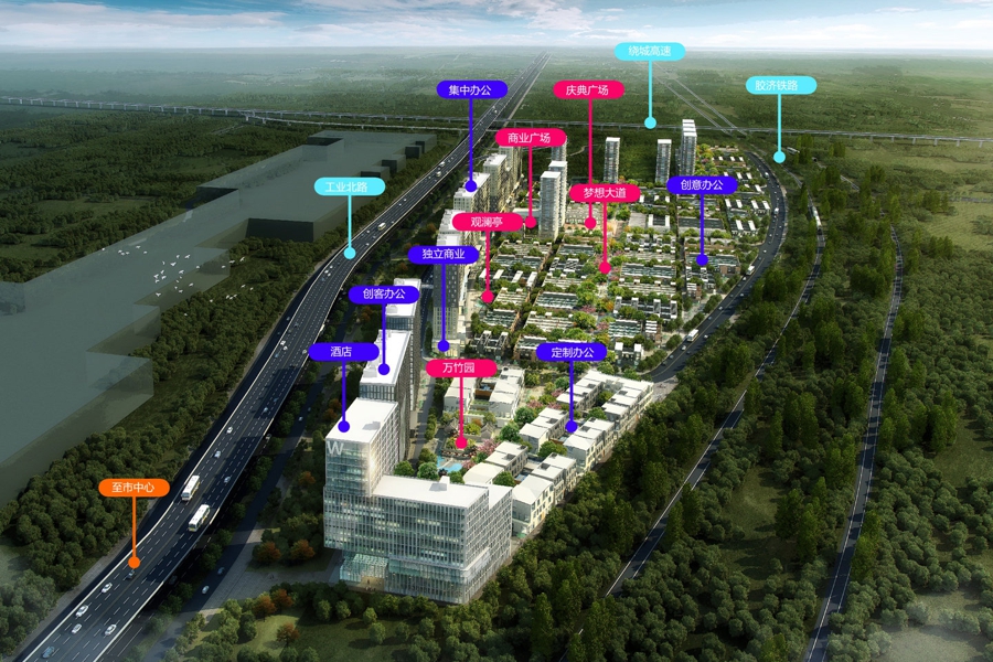 楼盘图-楼盘建筑物外景