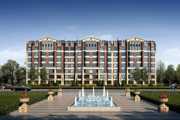 楼盘图-楼盘建筑物外景