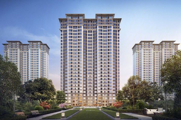 楼盘图-楼盘建筑物外景