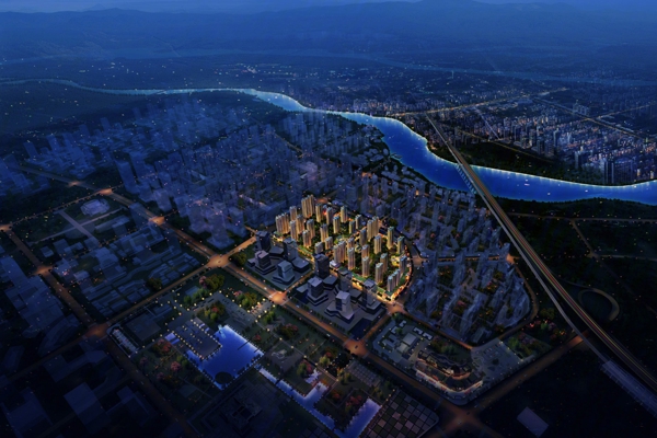 楼盘图-楼盘建筑物外景