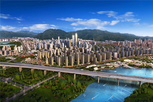 楼盘图-楼盘建筑物外景