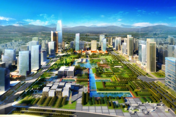 楼盘图-楼盘建筑物外景