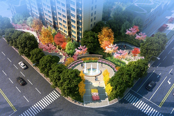 楼盘图-楼盘建筑物外景