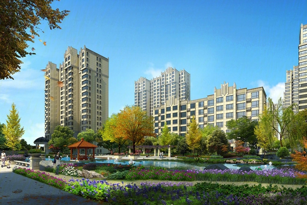 楼盘图-楼盘建筑物外景