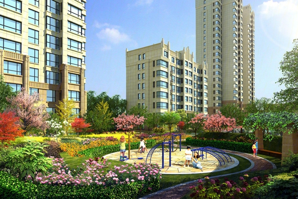 楼盘图-楼盘建筑物外景