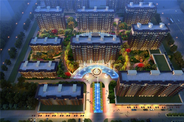 楼盘图-楼盘建筑物外景