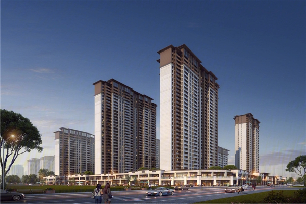 楼盘图-楼盘建筑物外景