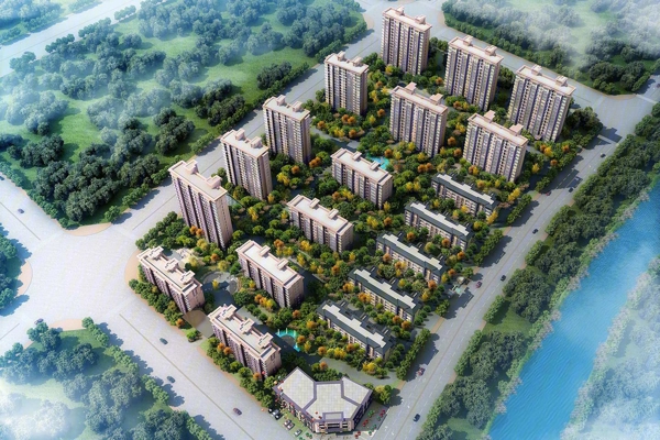 楼盘图-楼盘建筑物外景