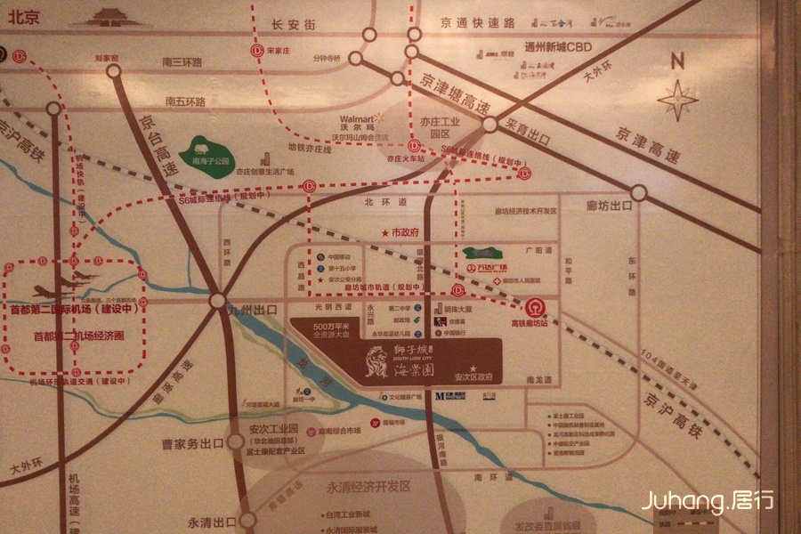 K2·京南狮子城位置图