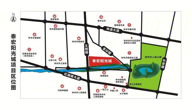 泰宏阳光城位置图