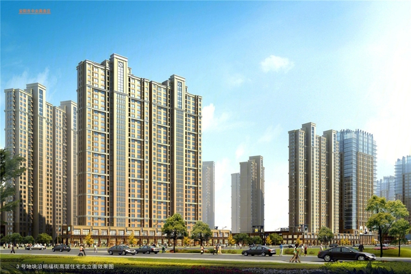 楼盘图-楼盘建筑物外景