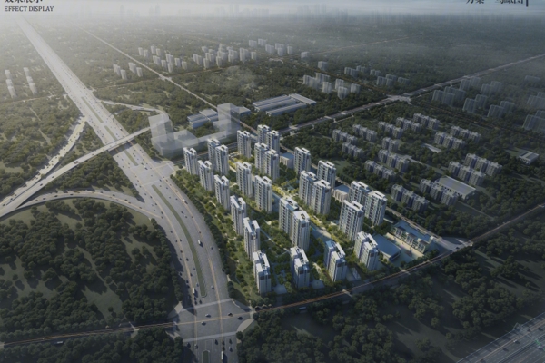 楼盘图-楼盘建筑物外景