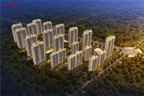 楼盘图-楼盘建筑物外景