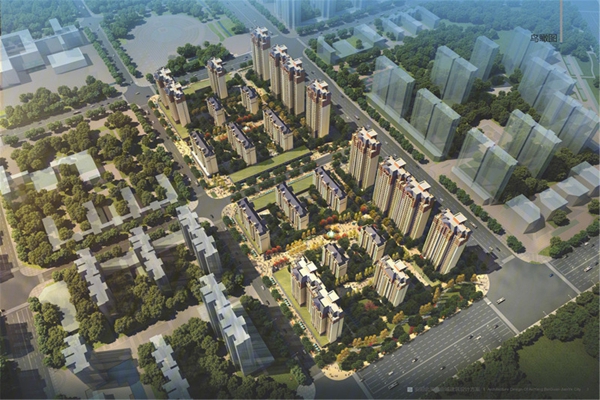 楼盘图-楼盘建筑物外景