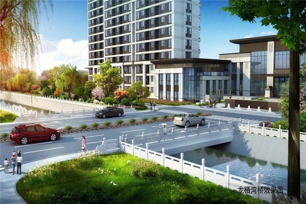 楼盘图-楼盘建筑物外景