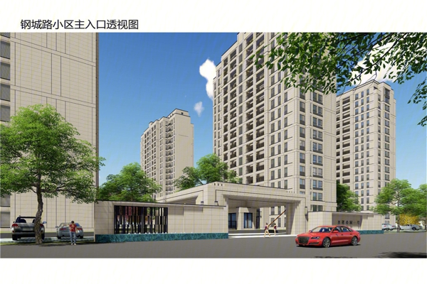 楼盘图-楼盘建筑物外景