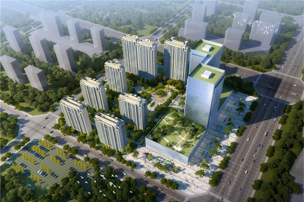 楼盘图-楼盘建筑物外景