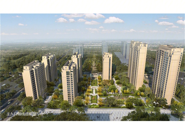 楼盘图-楼盘建筑物外景