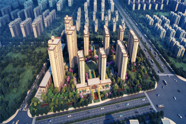 楼盘图-楼盘建筑物外景