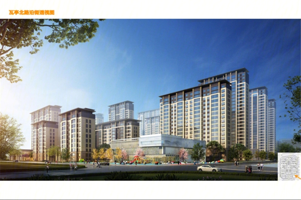 楼盘图-楼盘建筑物外景