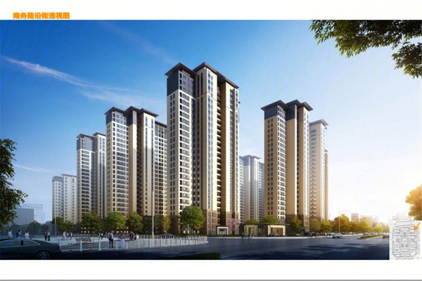 楼盘图-楼盘建筑物外景