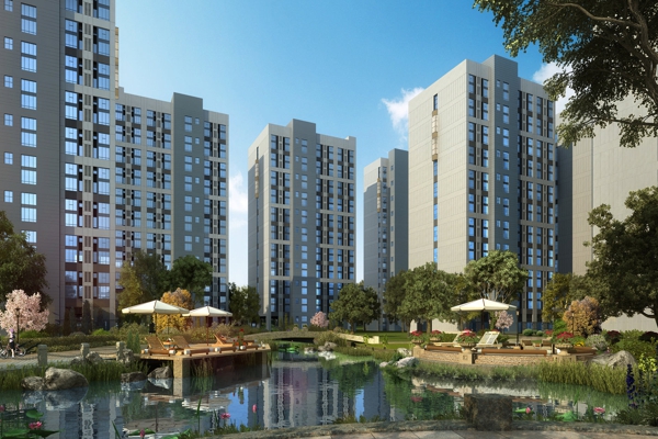 楼盘图-楼盘建筑物外景