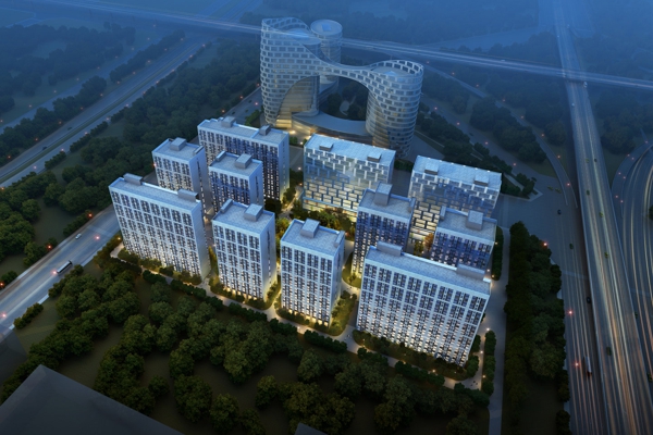 楼盘图-楼盘建筑物外景