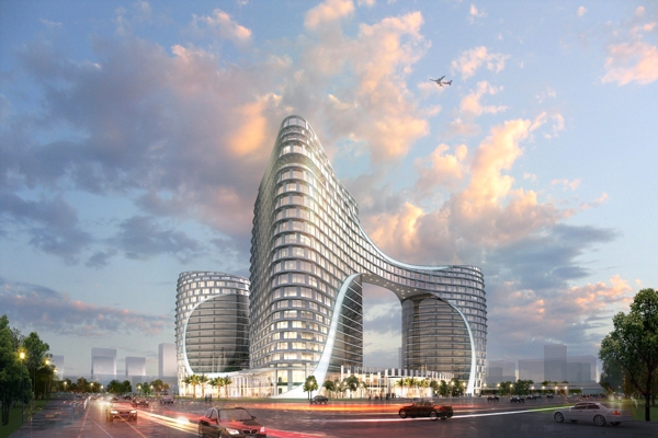 楼盘图-楼盘建筑物外景