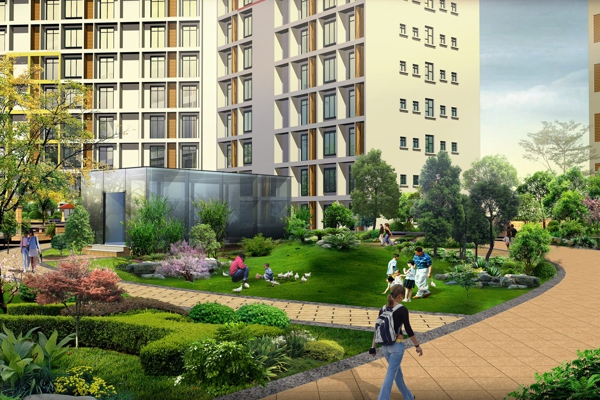 楼盘图-楼盘建筑物外景