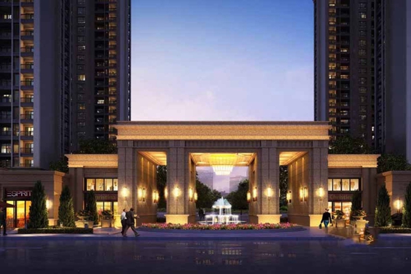 楼盘图-楼盘建筑物外景