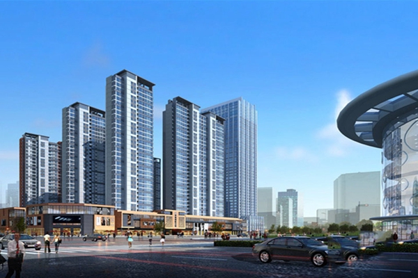 楼盘图-楼盘建筑物外景