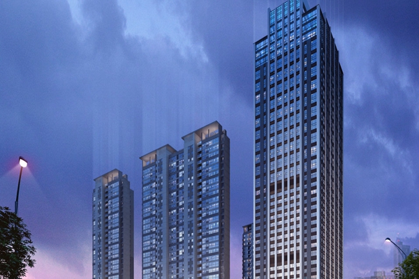 楼盘图-楼盘建筑物外景