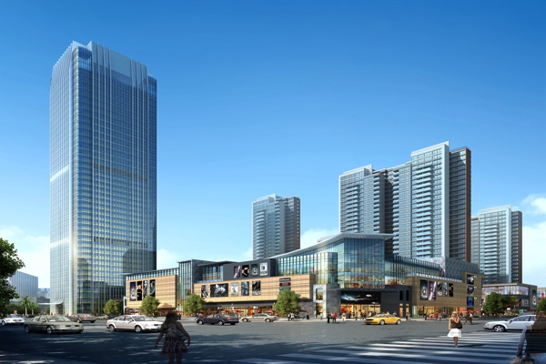 楼盘图-楼盘建筑物外景