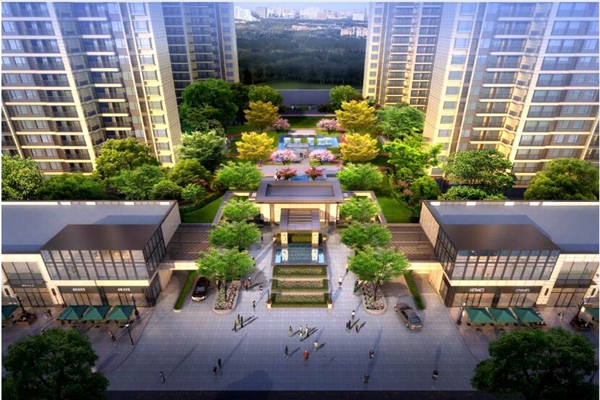 楼盘图-楼盘建筑物外景