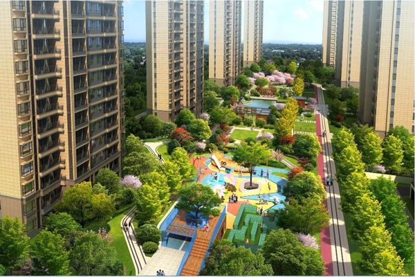 楼盘图-楼盘建筑物外景