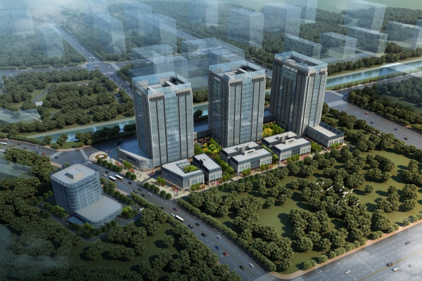 楼盘图-楼盘建筑物外景