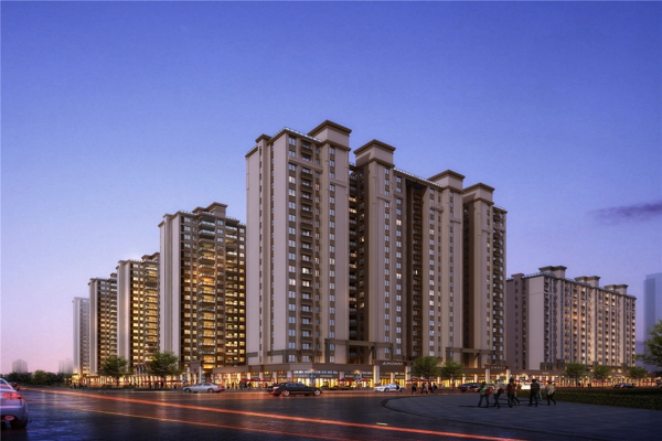 楼盘图-楼盘建筑物外景
