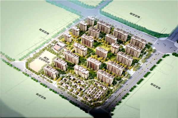 楼盘图-楼盘建筑物外景