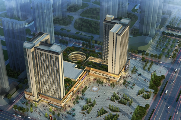 楼盘图-楼盘建筑物外景