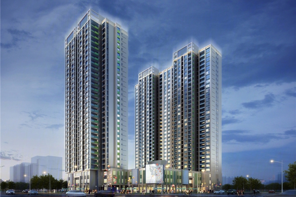 楼盘图-楼盘建筑物外景