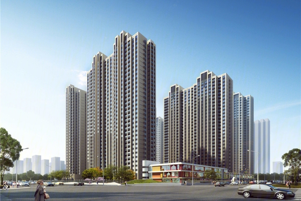 楼盘图-楼盘建筑物外景