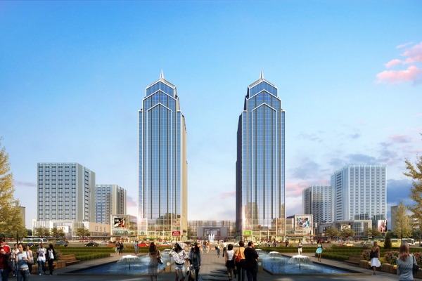 楼盘图-楼盘建筑物外景