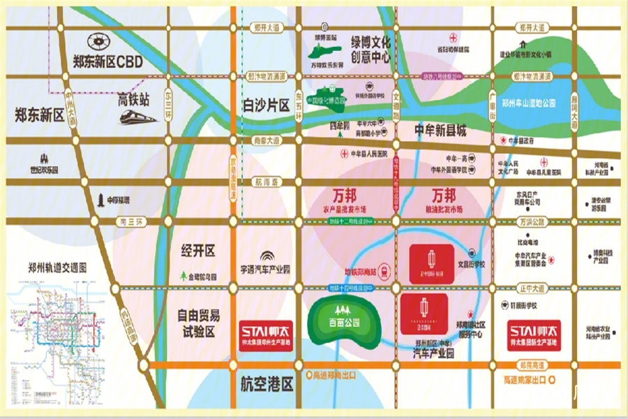 正中国际桂园位置图