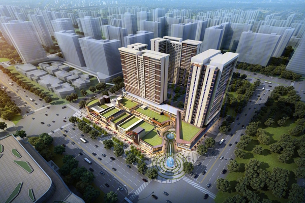 楼盘图-楼盘建筑物外景