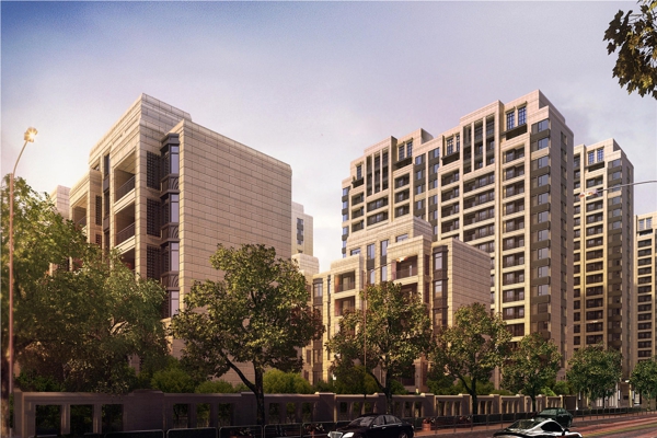 楼盘图-楼盘建筑物外景