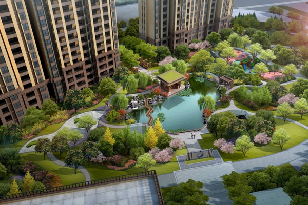 楼盘图-楼盘建筑物外景