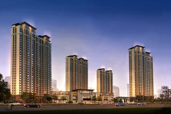 楼盘图-楼盘建筑物外景