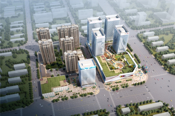 楼盘图-楼盘建筑物外景