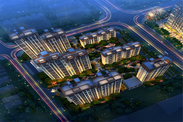 楼盘图-楼盘建筑物外景