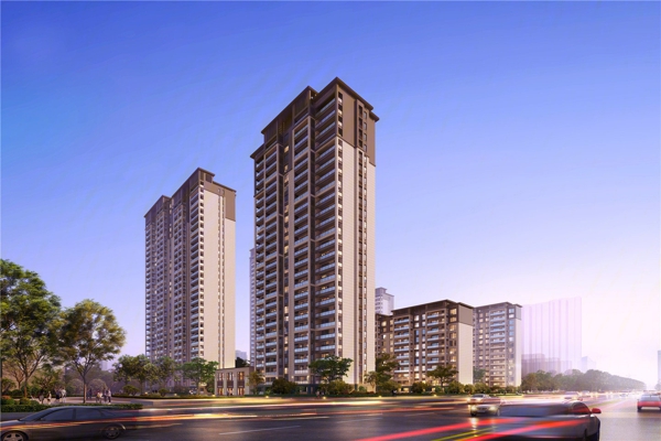 楼盘图-楼盘建筑物外景